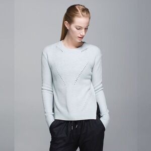 LULULEMON Seva Merino Wool Sweater No Size Tag Check Measurements